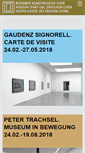 Mobile Screenshot of buendner-kunstmuseum.ch